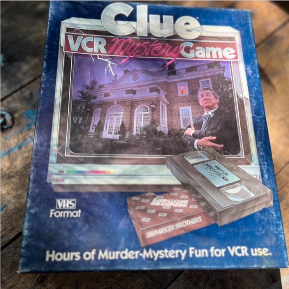 Vintage Clue VCR Mystery Game - Picture 2 of 7